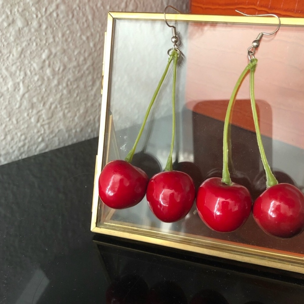 For: @cristobel Cherry Earrings